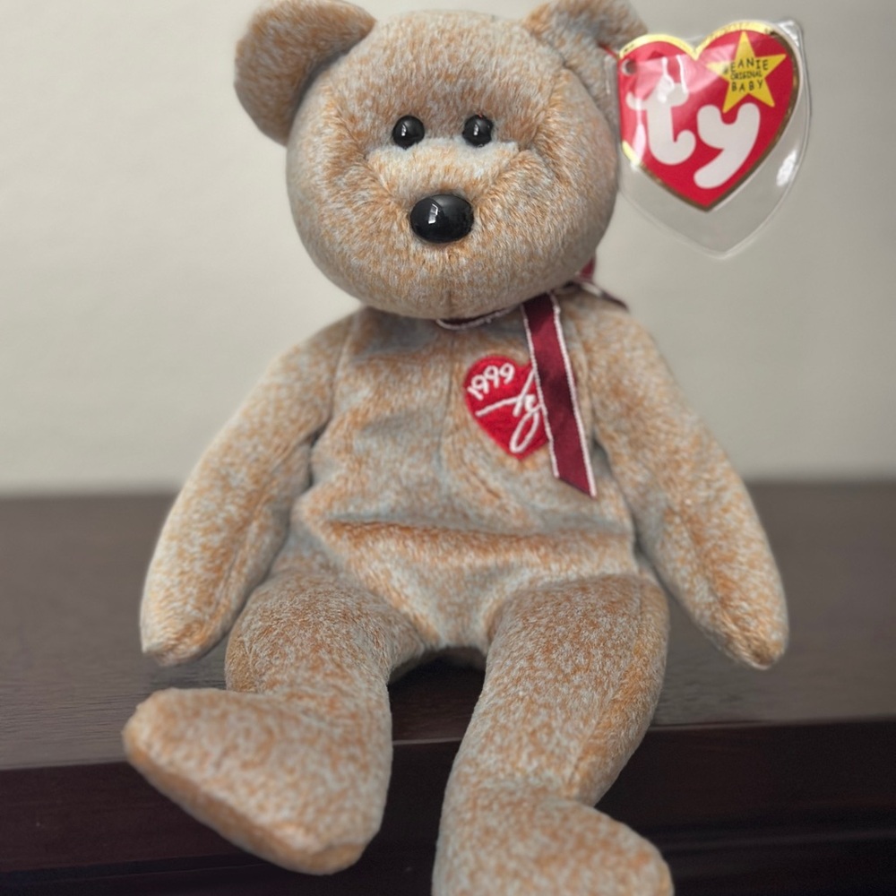 1999 “Signature Bear” Ty Beanie Baby Plush